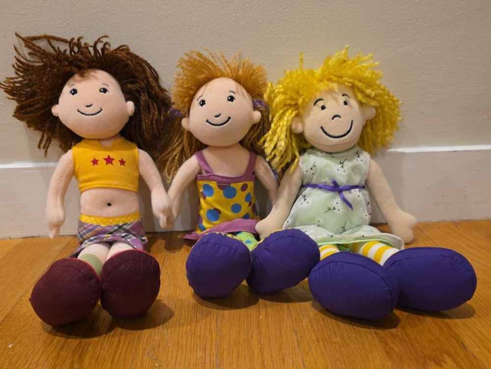 Groovy Girls Manhattan Toy Vtg Y2K Kinzey Siri Zoe 3 Dolls Clothes Accessories